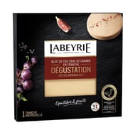 Labeyrie bloc de foie gras de canard dégustation mono-tranche 40g