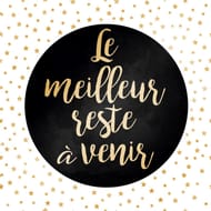 20 serviettes 33x33cm le meilleurs fond noir