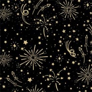 20 serviettes 33x33cm fireworks