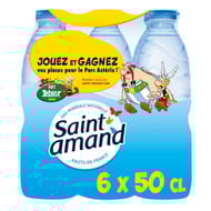 Saint Amand eau minérale naturelle 6x50cl