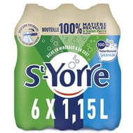 St yorre eau minerale naturelle naturellement gazeuse 6x1.15l