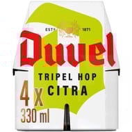 Pack duvel tripel hop 4x33cl 9.5%