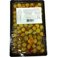 OLIVE VERTE DENOYAUTEE DE GRECE A LA SICILIENNE LE KILO