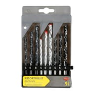 Cogex assortiment de forets 9 pièces