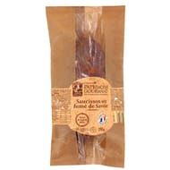 Patrimoine gourmand saucisson sec pur porc  fumé de Savoie 250 g
