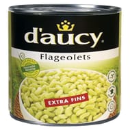 D'aucy flageolets extra fins 1/2 265g