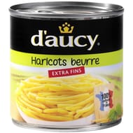 D'aucy haricots beurre extra fins 220g