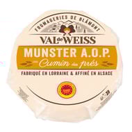 Munster géromé cumin aop  lait pasteurisé de vache