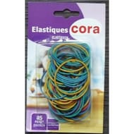 Cora  élastiques 85 pièces environ.