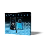 Royal blue coffret pour homme - eau de toilette vapo 100ml + gel douche