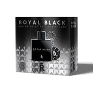 Coffret royal black 1p clean : eau de toilette 100ml + porte-clé casino