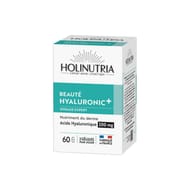 Holinutria acide hyaluronique pur constituant de la peau 60 gélules végétales