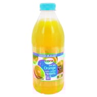 Cora pur jus orange sans pulpe pet 1l