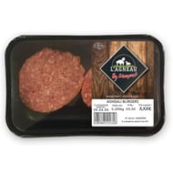 Agneau burgers preparation de viande hachee 200g