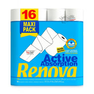 Renova essuie tout active absorption x16
