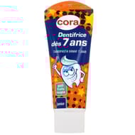 Cora dentifrice junior dès 7 ans goût fruits rouges 75ml