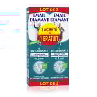 Email diamant dentifrice le bicarbonate lot de 2 x 75ml