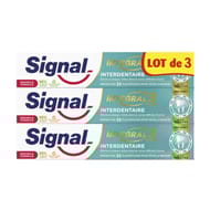Signal dentifrice integral 8 interdentaire prébiotique 3x75ml