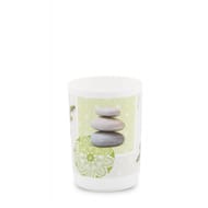 Gobelet white orchid plastique