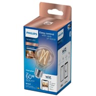 Philips lampe wiz standard e27 claire nuances de blanc 60w 42g