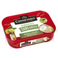 Connétable 1/5 sardines sans arête à l'huile d'olive vierge extra 140g