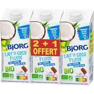 Bjorg lait coco fluide bio 3x200ml