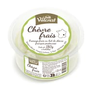 Chèvre frais Valcrest 180g - Lait de chèvre pasteurisé
