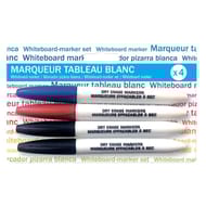 4 marqueurs effaçables à sec
