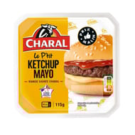 Burger le p'tit ketchup mayo 115g Charal