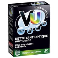 Vu nettoyant optique x20 lingettes