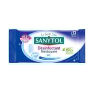 Sanytol lingettes désinfectantes wc x72