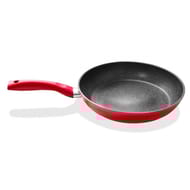 Durandal poêle 28 cm effet pierre coloris framboise