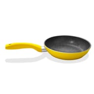 Durandal poêle 20 cm effet pierre coloris jaune