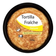 Tortilla fraiche nature 500gr