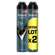 Rexona men deodorant homme spray anti transpirant 72h sport cool 2x200ml