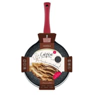 Durandal crêpière 26 cm revêtement pierre rouge