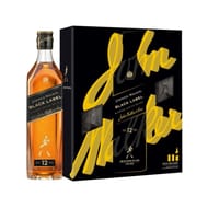 Johnnie walker coffret black label + 2 verres 70cl 40%vol