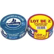 Paulet thon naturel MSC 2x112g