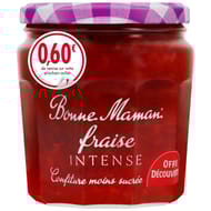 Bonne maman confiture fraise intense offre découverte 335g