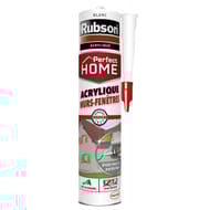 Rubson mastic perfect home acrylique murs et fenêtres blanc 280 ml