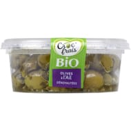 Olives vertes denoy BIO à l'ail