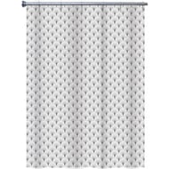 Rideau de douche peva uni 180x200 imprimé assortis