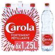 Carola rouge eau pétillante 6 x 125 cl