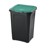 Poubelle de tri selectif 45 litres cv vert