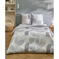 Parure housse de couette  200x200  2 taies 63x63 rosa