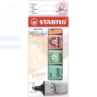 5 surligneurs stabilo boss mini pastellove 2.0