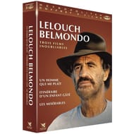 Coffret dvd lelouche /belmondo 3 films