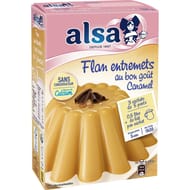 Alsa flan entrements caramel 3 sachets 180g