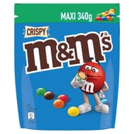 M&m's crispy au riz soufflé pochon 340g