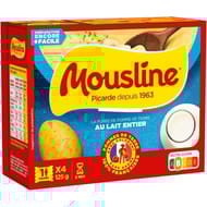 Mousline purée nature, 1 sachet pour 4 personnes 125g